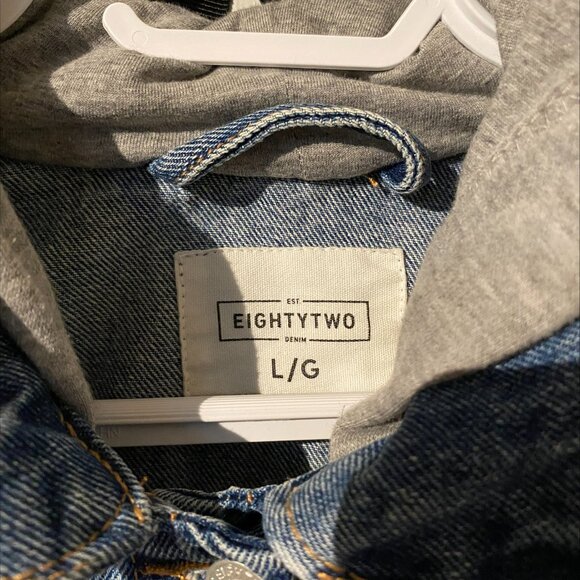 Veste en jeans avec manches en coton - Picture 2 of 2